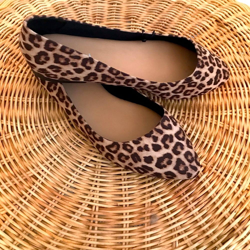 Shein Animal Print Flats